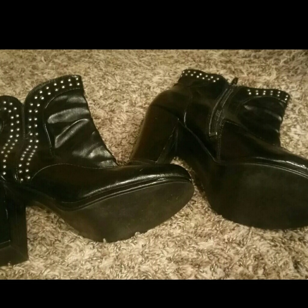 Studded boots